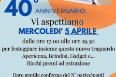 Volantino Fotografico Auguri 16 Anni Festa Viola Oro - 1